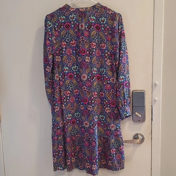 Matilda Jane Blue Jewel ToneThoughts & Dreams Floral Peasant Dress XS NWT - Picture 6 of 6
